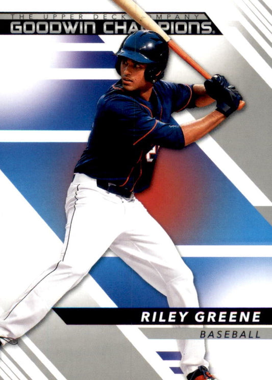 MLB 2022 Upper Deck Goodwin Champions - No 27 - Riley Greene