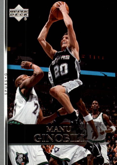 NBA 2007 / 08 Upper Deck - No 27 - Manu Ginobili