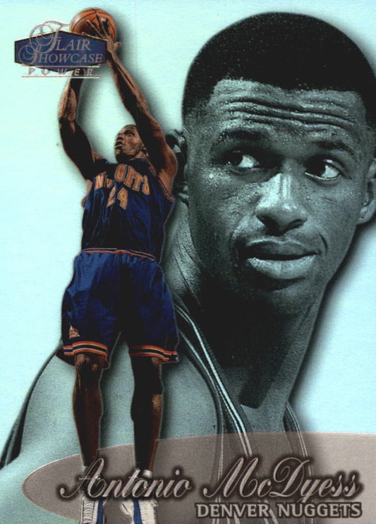NBA 1998 / 99 Flair Showcase Row 3 - No 27 - Antonio McDyess