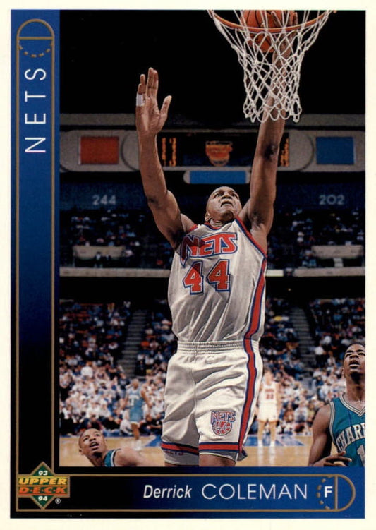 NBA 1993-94 Upper Deck German - No 27 - Derrick Coleman