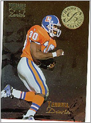 NFL 1996 Zenith - No. 139 - Terrell Davis