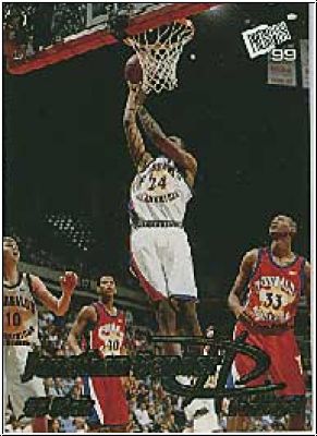 NBA 1999 Press Pass Gold Zone - No 5 - Jonathan Bender