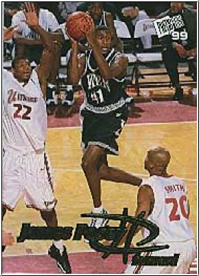 NBA 1999 Press Pass Gold Zone - No 14 - James Posey