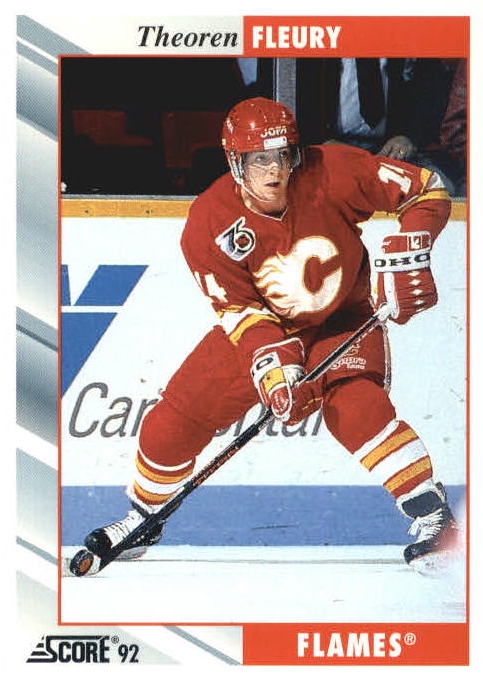 NHL 1992 / 93 Score - No 280 - Theoren Fleury