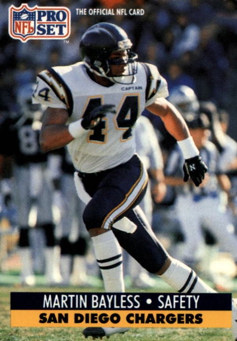 NFL 1991 ProSet - No 280 - Martin Bayless