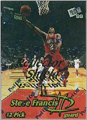 NBA 1999 Press Pass Reflectors - No R2 - Steve Francis