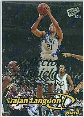 NBA 1999 Press Pass Reflectors - No R10 - Trajan Langdon