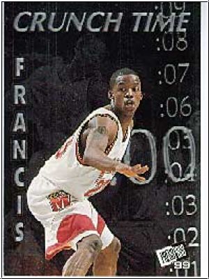 NBA 1999 Press Pass Crunch Time - No CT2/9 - Steve Francis