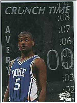 NBA 1999 Press Pass Crunch Time - No CT9/9 - William Avery