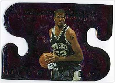 NBA 1999 Press Pass Net Burners - No NB 32/36 - Calvin Booth