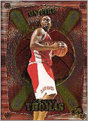 NBA 1999 Press Pass On Fire - No OF 12/12 - Kenny Thomas