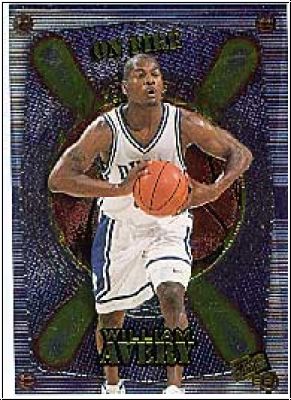 NBA 1999 Press Pass On Fire - No OF 9/12 - William Avery