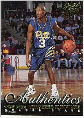 NBA 1999 Press Pass Authentics - No 20 - Vonteego Cummings