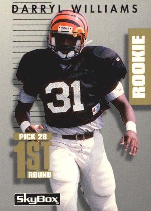 NFL 1992 SkyBox Prime Time - No 281 - Darryl Williams