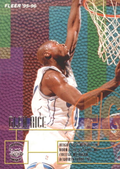 NBA 1995-96 Fleer European - No 281 - Glen Rice