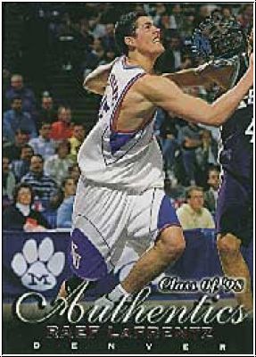 NBA 1999 Press Pass Authentics Hang Time - No 44 - LaFrentz