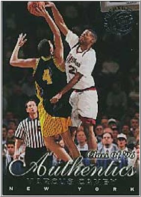 NBA 1999 Press Pass Authentics Hang Time - No 43 - Camby