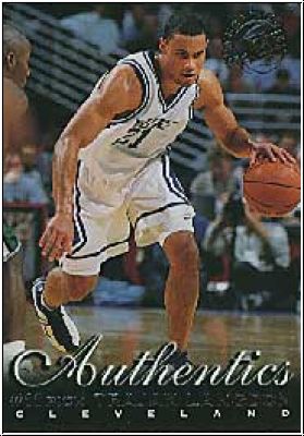 NBA 1999 Press Pass Authentics Hang Time - No 10 - Langdon