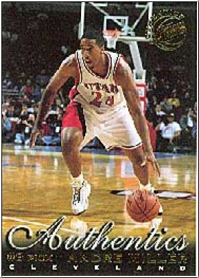 NBA 1999 Press Pass Authentics - No 8 - Andre Miller