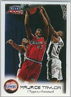 NBA 1999 / 00 Fleer Focus - No 17 - Maurice Taylor