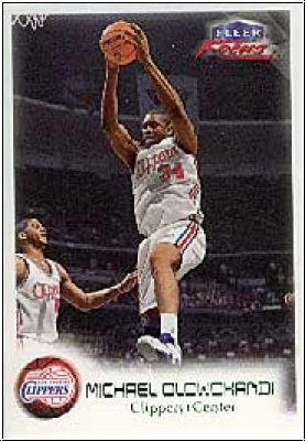 NBA 1999 / 00 Fleer Focus Masterpiece Mania - No84 - Olowokandi