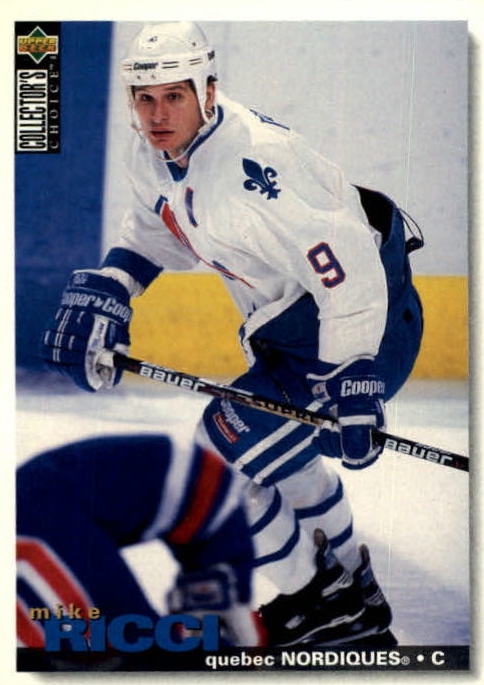 NHL 1995 / 96 Collector's Choice - No 282 - Mike Ricci