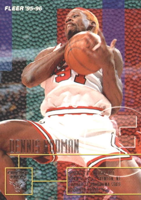 NBA 1995-96 Fleer European - No 283 - Dennis Rodman