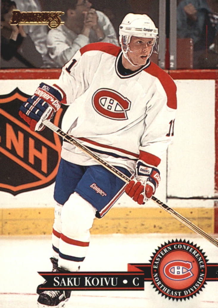 NHL 1995 / 96 Donruss - No 283 - Saku Koivu
