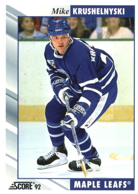 NHL 1992 / 93 Score - No 283 - Mike Krushelnyski