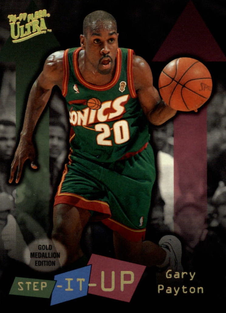 NBA 1996 / 97 Ultra Gold Medallion - No 283 - Gary Payton