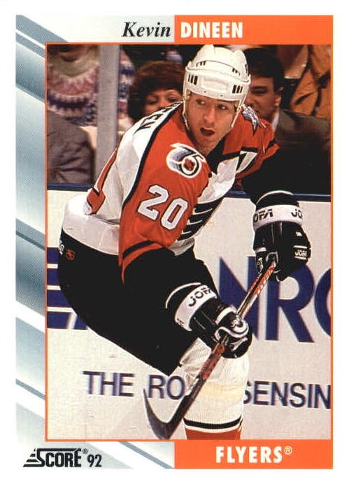 NHL 1992 / 93 Score - No 284 - Kevin Dineen