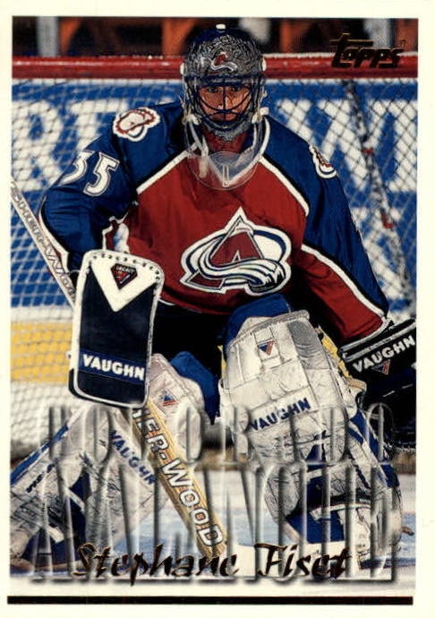 NHL 1995/96 Topps - No. 284 - Stephane Fiset