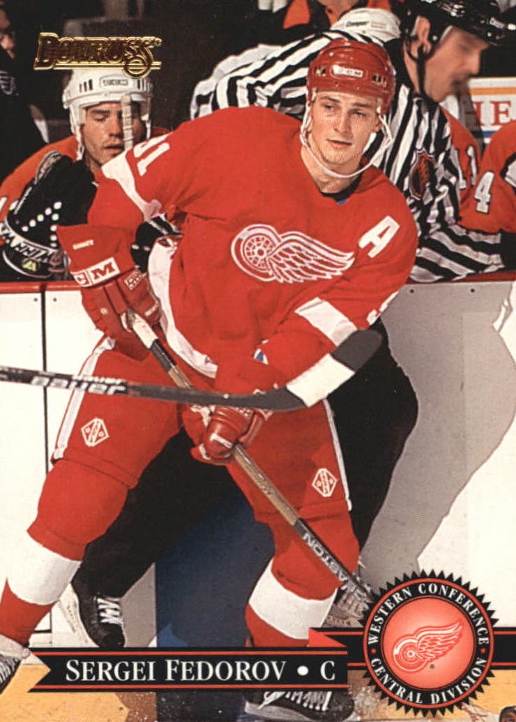 NHL 1995 / 96 Donruss - No 285 - Sergei Fedorov