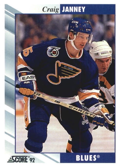 NHL 1992 / 93 Score - No 285 - Craig Janney