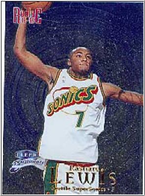 NBA 1998 / 99 Fleer Brilliants Blue - No 120B - Rashard Lewis