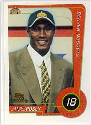 NBA 1999 / 00 Topps - No 119 - James Posey