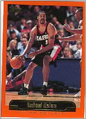 NBA 1999 / 00 Topps - No 139 - Rasheed Wallace