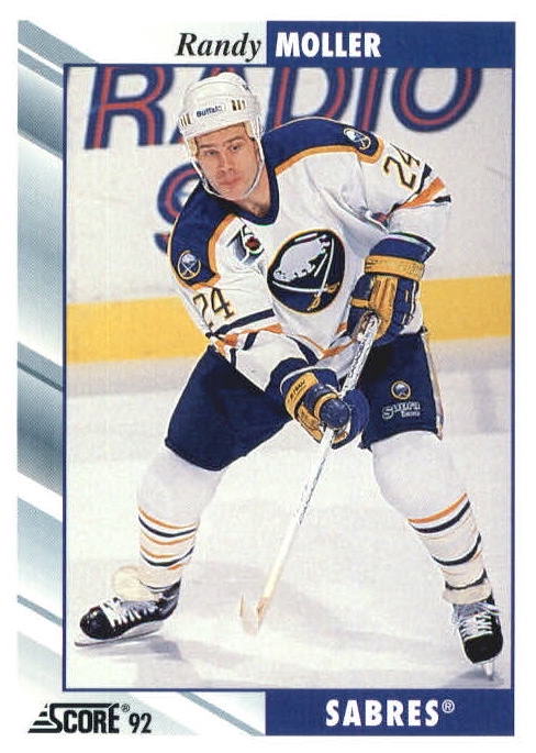 NHL 1992 / 93 Score - No 289 - Randy Moller