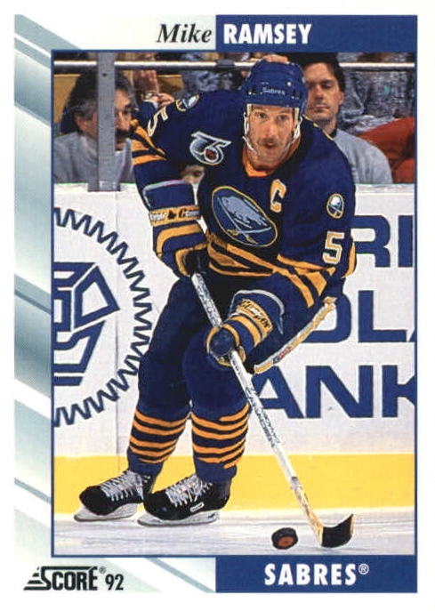 NHL 1992 / 93 Score - No 28 - Mike Ramsey