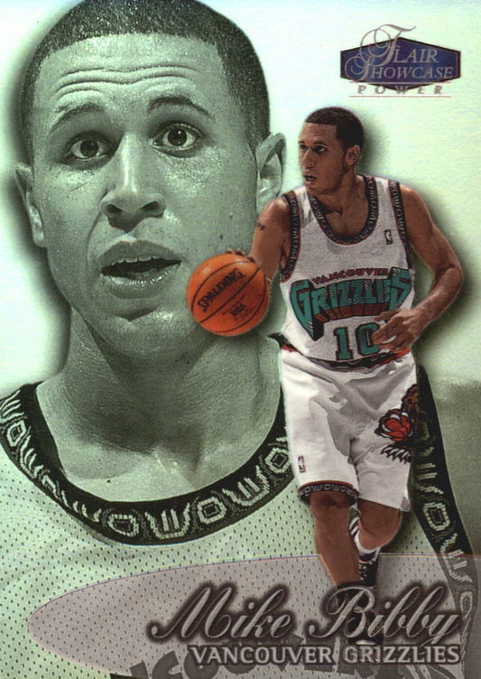 NBA 1998 / 99 Flair Showcase Row 3 - No 28 - Mike Bibby