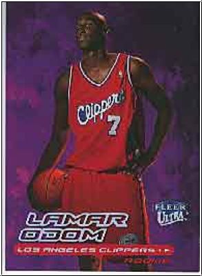 NBA 1999 / 00 Ultra - No 135 - Lamar Odom