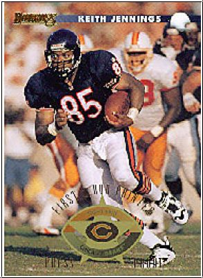 NFL 1996 Donruss Press Proofs - No 203 - Keith Jennings