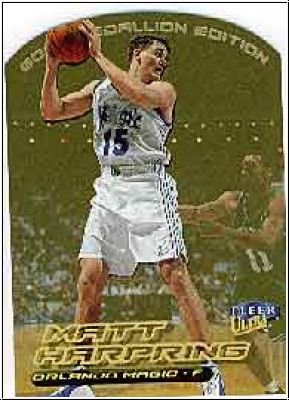 NBA 1999 / 00 Ultra Gold Medallion - No 89G - Matt Harpring