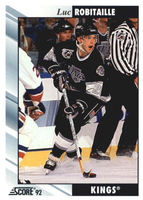 NHL 1992 / 93 Score - No 290 - Luc Robitaille