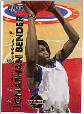 NBA 1999 / 00 Fleer - No 214 - Jonathan Bender