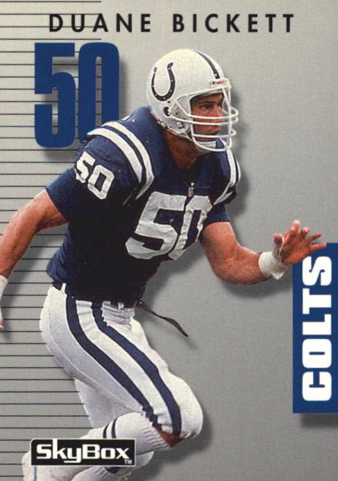 NFL 1992 SkyBox Prime Time - No 291 - Duane Bickett