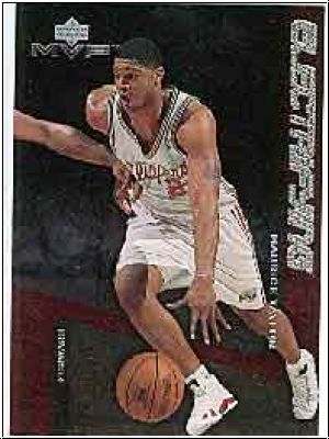NBA 1999 / 00 Upper Deck MVP Electrifying - No E13 - Maurice Taylor