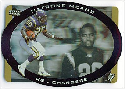 NFL 1996 SPx Gold - No 38 - Natrone Means