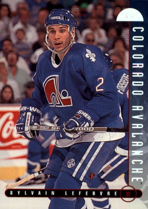 NHL 1995 / 96 Leaf - No 292 - Sylvain Lefebvre