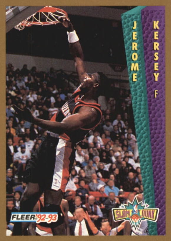 NBA 1992-93 Fleer - No. 293 - Jerome Kersey